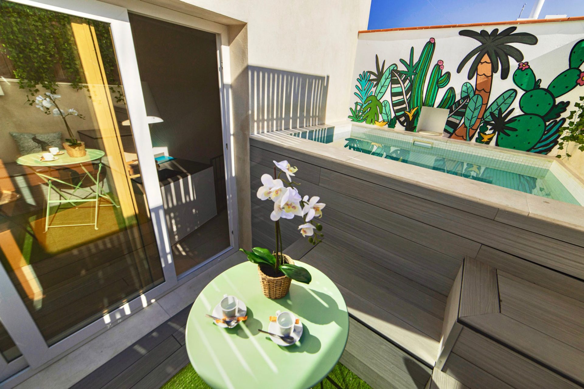 Ático con piscina privada Casa 95