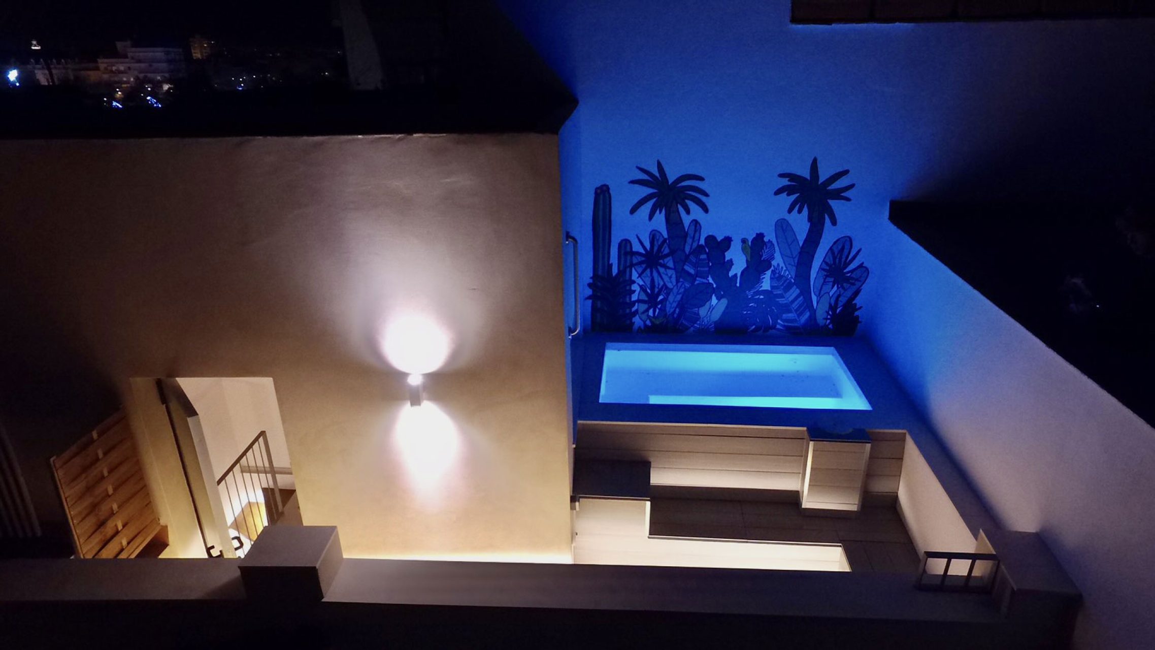 Ático con piscina privada Casa 95