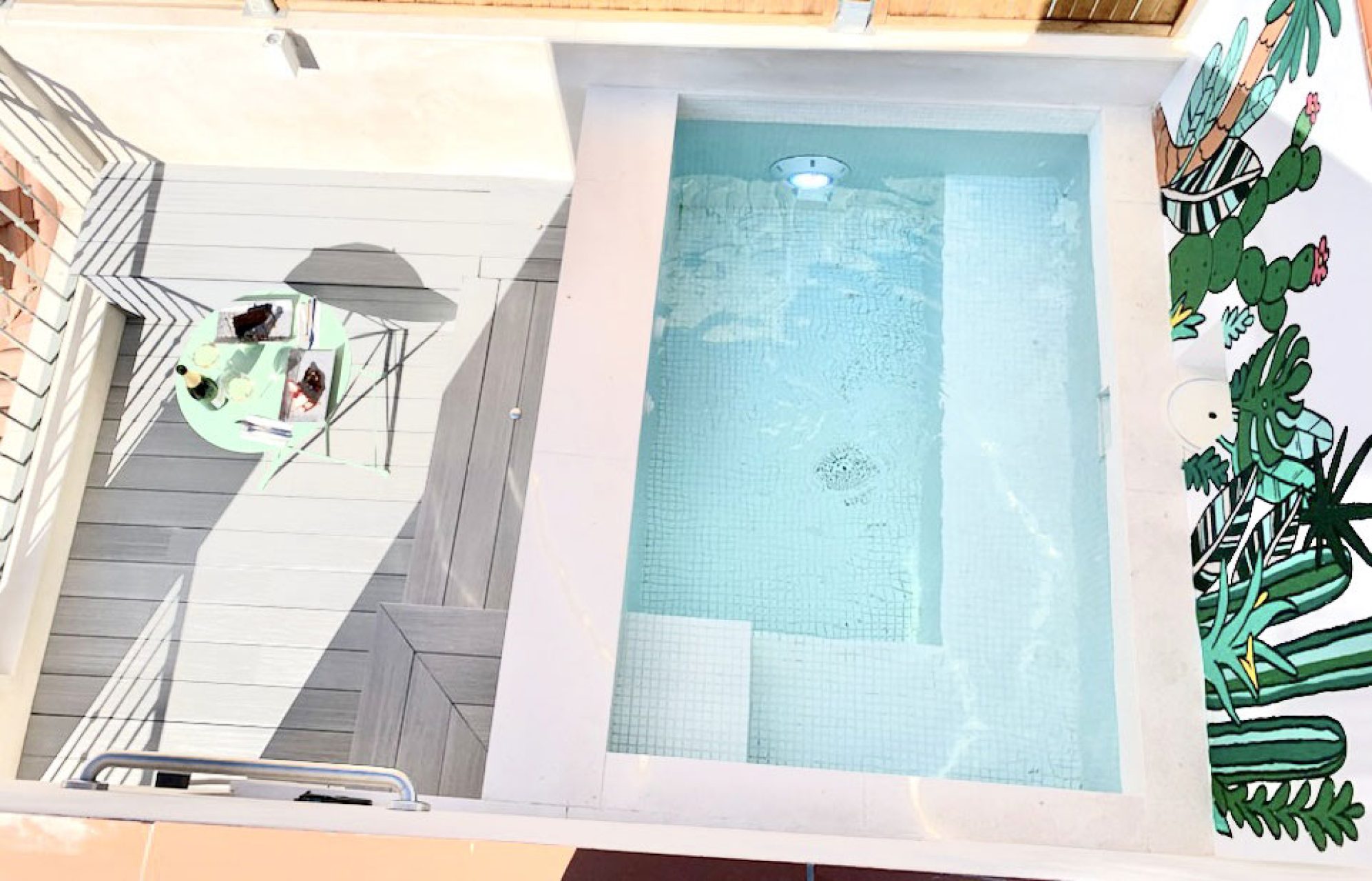 Ático con piscina privada Casa 95
